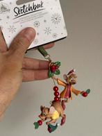 Disney Sketchbook ornament Jaq en Gus (Assepoester), Ophalen of Verzenden, Assepoester of Belle, Beeldje of Figuurtje