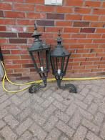 GIETIJZEREN LANTAARENS  ZE ZIJN IDENTIEK, Tuin en Terras, Buitenverlichting, Ophalen, Overige materialen, Gebruikt, Wandlamp