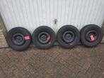 winterbanden op velg 165/65 R14 79T, Auto-onderdelen, Banden en Velgen, Ophalen, 14 inch, Gebruikt, Winterbanden