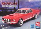 Bouwdoos 1967 Ford Mustang Shelby GT350 AMT, Hobby en Vrije tijd, Modelbouw | Auto's en Voertuigen, Overige merken, Auto, Groter dan 1:32