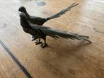 Twee metalen pauwen, Antiek en Kunst, Ophalen