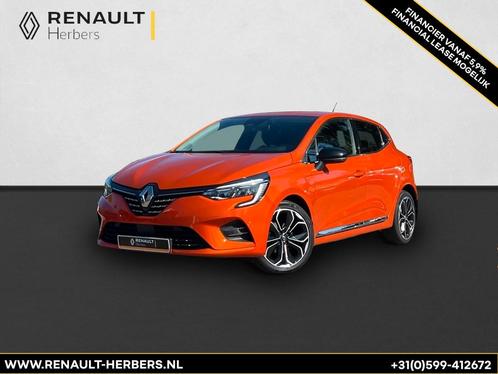 Renault Clio 1.0 TCe Intens 17 INCH / FABRIEKSGARANTIE TOT 0, Auto's, Renault, Bedrijf, Te koop, Clio, ABS, Airbags, Airconditioning