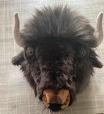 Bizon dierkop voor aan de wand, van wild & soft, Verzamelen, Ophalen of Verzenden, Opgezet dier