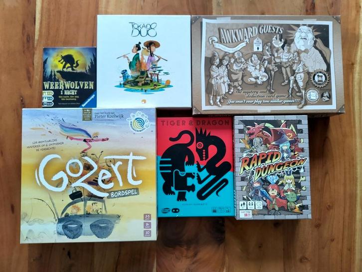 Allerlei bordspellen, Hobby en Vrije tijd, Gezelschapsspellen | Bordspellen, Zo goed als nieuw, Ophalen of Verzenden