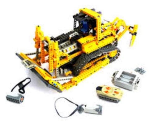 Lego Technic 8275 Gemotoriseerde bulldozer (zeldzaam), Kinderen en Baby's, Speelgoed | Duplo en Lego, Gebruikt, Lego, Complete set