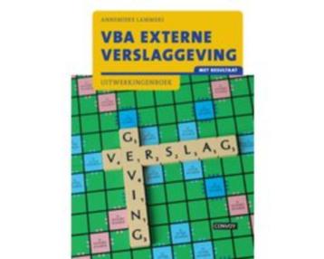 VBA Externe verslaggeving met resultaat 9789463171120 beschikbaar voor biedingen