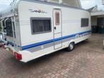 Hobby 540 UL (nieuw model) met mover 3mtr voortent en luifel, Caravans en Kamperen, Caravans, Mover, Rondzit, Hobby, Particulier