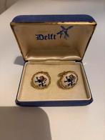 Vintage Delft Anson Manchetknopen, Sieraden, Tassen en Uiterlijk, Manchetknopen, Ophalen of Verzenden, Zo goed als nieuw, Overige materialen
