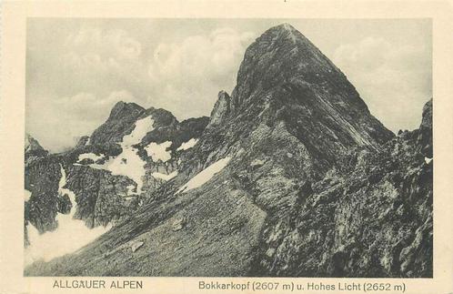 (381-283-021) Allgauer Alpen, Verzamelen, Ansichtkaarten | Buitenland, Duitsland, Voor 1920, Verzenden