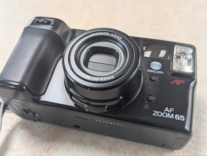 Prachtige Minolta af zoom 65! 35 mm Camera, Audio, Tv en Foto, Fotocamera's Analoog, Zo goed als nieuw, Compact, Minolta, Ophalen of Verzenden