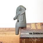Vintage Houten Olifantbeeldje, Zogenaamde Plankzitter, Ophalen of Verzenden, Gebruikt, Dier