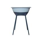 Luma Bad Iron Blue + Badstandaard Night Blue, Kinderen en Baby's, Badjes en Verzorging, Zo goed als nieuw, Badje, Standaard, Ophalen