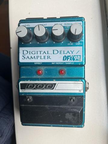 DOD digital delay/sampler DFX94 beschikbaar voor biedingen