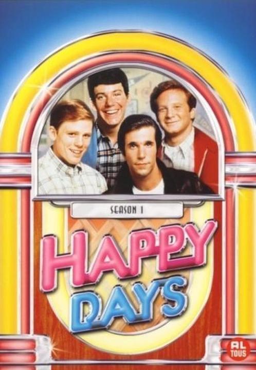 Happy Days - Seizoen 1 NIEUWSTAAT, Cd's en Dvd's, Dvd's | Tv en Series, Zo goed als nieuw, Komedie, Boxset, Alle leeftijden, Ophalen of Verzenden
