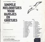 Bo1314 bladmuziek simpele melodietjes electronisch orgel-, Gebruikt, Klassiek, Ophalen of Verzenden, Artiest of Componist