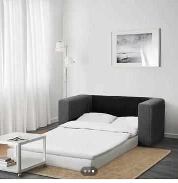 2zitsslaapbank askebey bruin/zwart ikea nieuw in verpakking