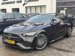 Mercedes-Benz C-klasse 180 AMG Line, Panoramadak, Lederen be, Automaat, 4 cilinders, Zwart, Leder