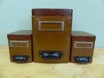 3 antieke apothekers potten pot dozen doos *Couleur Brocante, Antiek en Kunst, Curiosa en Brocante, Ophalen of Verzenden
