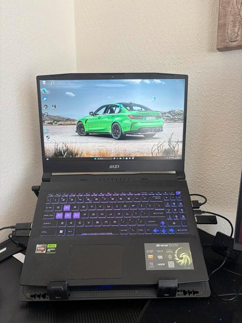 MSI BRAVO C7V, Computers en Software, Windows Laptops, Zo goed als nieuw, 17 inch of meer, SSD, 4 Ghz of meer, 16 GB, Qwerty, Met videokaart