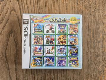 DS spel met 482 games in 1 (grote titels) beschikbaar voor biedingen