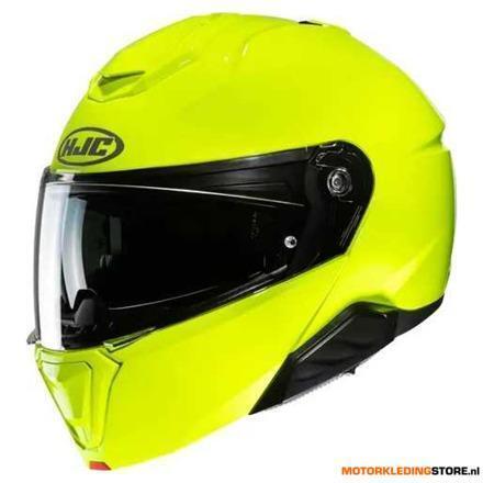 HJC i91, Fluor, Motoren, Kleding | Motorhelmen, Nieuw met kaartje, Ophalen of Verzenden