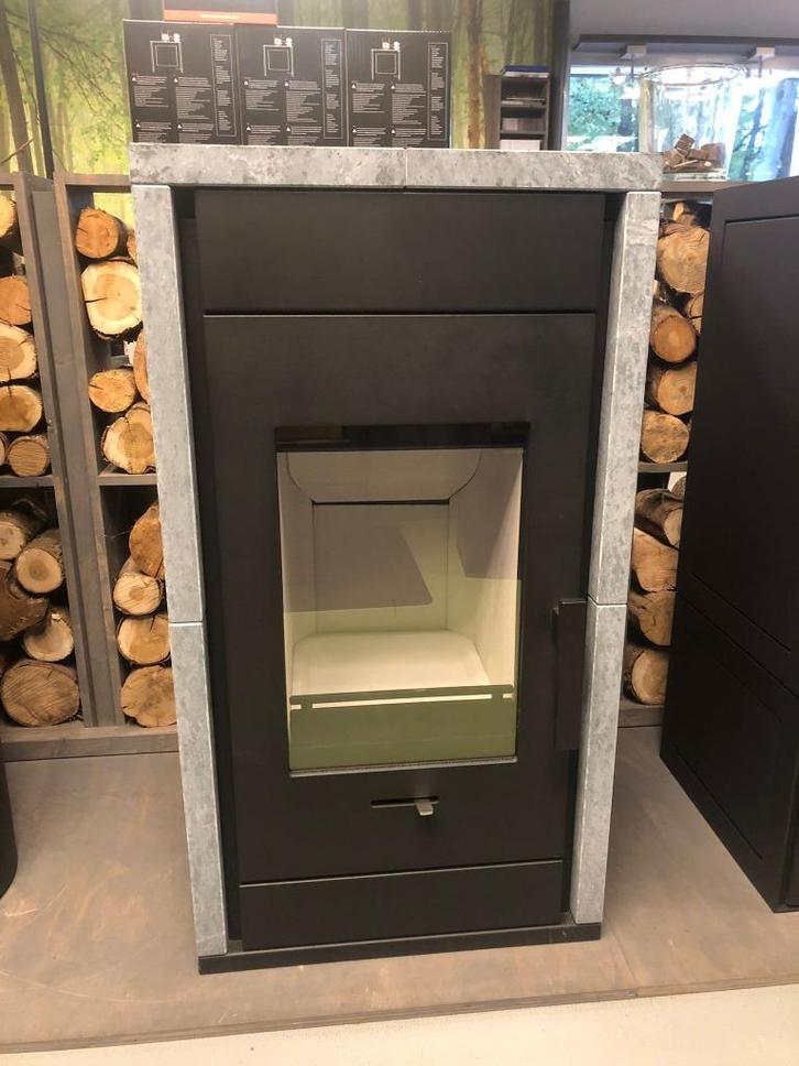 Houtkachel Wanders Pecan Eco S Speksteen Showroommodel, Huis en Inrichting, Kachels, Nieuw, Vrijstaand, Houtkachel, Hout, Ophalen