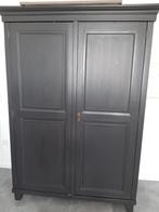Archief/computerkast zwart, Huis en Inrichting, Kasten | Computermeubels, Ophalen, Gebruikt, 170 cm of meer, 120 tot 170 cm