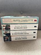 Bridgerton Boeken 1-3+Queen Charlotte, Julia Quinn, Boeken, Ophalen of Verzenden, Zo goed als nieuw, Julia Quinn, Nederland