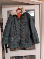 Groene Gewatteerde Jas - Miss E - Maat XL, Kleding | Dames, Maat 46/48 (XL) of groter, Ophalen of Verzenden, Zo goed als nieuw