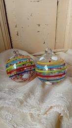 Glazen Kerstballen, Diversen, Kerst, Verzenden, Zo goed als nieuw