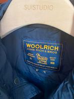 Woolrich donkerblauwe jas mt s, Kleding | Heren, Ophalen of Verzenden, Nieuw, Blauw