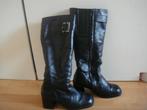 Winterschoenen laarzen hakken zwaart maat 37 - 38, Hoge laarzen, Zwart, Ophalen of Verzenden, Zo goed als nieuw