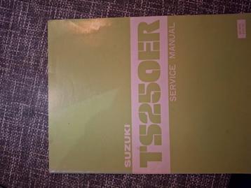 Suzuki TS250ER 1980 service manual beschikbaar voor biedingen