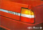 Folder Alfa Romeo Giulietta 1980, Ophalen of Verzenden, Gelezen, Alfa Romeo