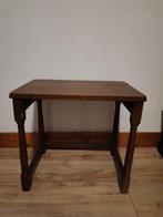 Houten Bankje / Stoel, Huis en Inrichting, Stoelen, Gebruikt, Bruin, Rustiek, Ophalen of Verzenden