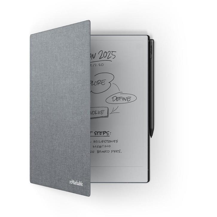 REMARKABLE 2 + Marker Plus + Book Folio Grijs, Computers en Software, Tekentablets, Zo goed als nieuw, Draadloos, Ophalen of Verzenden