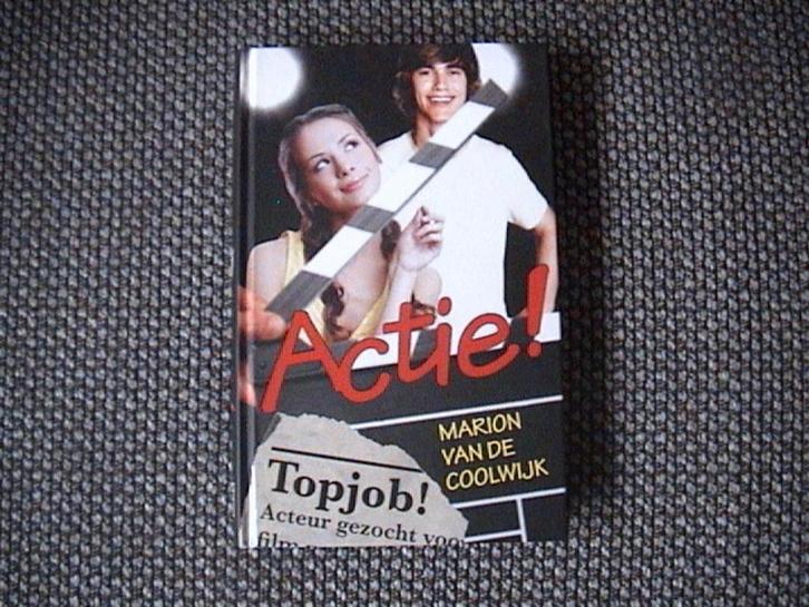 Actie! Marion Van de Coolwijk - ZGAN - Topjob! actrice theat, Boeken, Kinderboeken | Jeugd | 13 jaar en ouder, Zo goed als nieuw