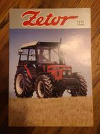 Tractor folder Zetor 7211 7245, Ophalen of Verzenden, Zo goed als nieuw