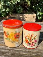 Verzameling brocante oude blikken, Verzamelen, Ophalen of Verzenden, Gebruikt, Overige, Overige merken