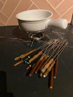Kaasfondue set compleet, Witgoed en Apparatuur, Ophalen of Verzenden, Zo goed als nieuw, Brander, Fondueset