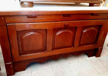 Vintage, houten dressoir, klepkast, tv kast beschikbaar voor biedingen