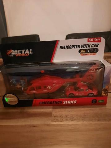 Toi-Toys Helikopter met Auto - Nieuw in Verpakking! beschikbaar voor biedingen