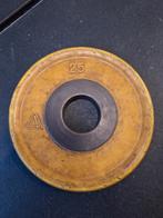 Gezocht MB barbell russiche bumperplates, Ophalen of Verzenden, Halterset