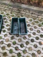 Kunststof  bloembakken, Tuin en Terras, Bloembakken en Plantenbakken, Ophalen, Gebruikt, Kunststof, Minder dan 30 cm