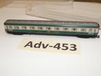 Adv-453 N Spoor Sneltreinrijtuig 8151 SNCF Fleischmann, Hobby en Vrije tijd, Modeltreinen | N-Spoor, Gelijkstroom, Fleischmann