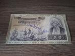 Biljet 20 gulden Emma 1941, buiten omloop stempel, Postzegels en Munten, Bankbiljetten | Nederland, Ophalen of Verzenden, 25 gulden