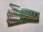 Kingston 4GB 1Rx8 PC3-10600U DDR3 PC Geheugen, Gebruikt, DDR3, Ophalen of Verzenden, Desktop