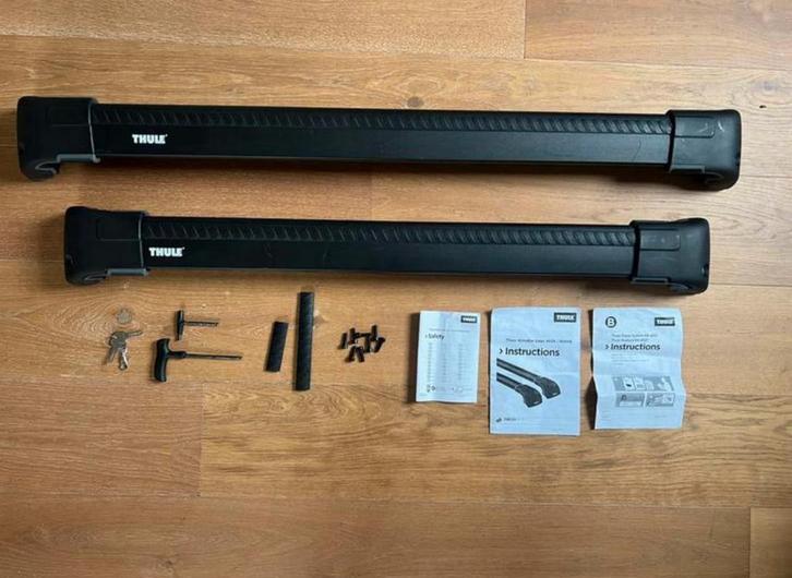 Thule Wingbar Edge 9594 Black Lengte S/M, Auto diversen, Dakdragers, Zo goed als nieuw, Ophalen of Verzenden