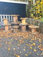 Houten kabelhaspels verschillende diameters, Ophalen, Minder dan 25 mm, Pallet, Minder dan 200 cm