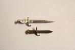 2X wo1 sweethart broche bajonet waterloo broche miniatuur, Verzamelen, Ophalen of Verzenden, Landmacht, Overige gebieden, Overige typen